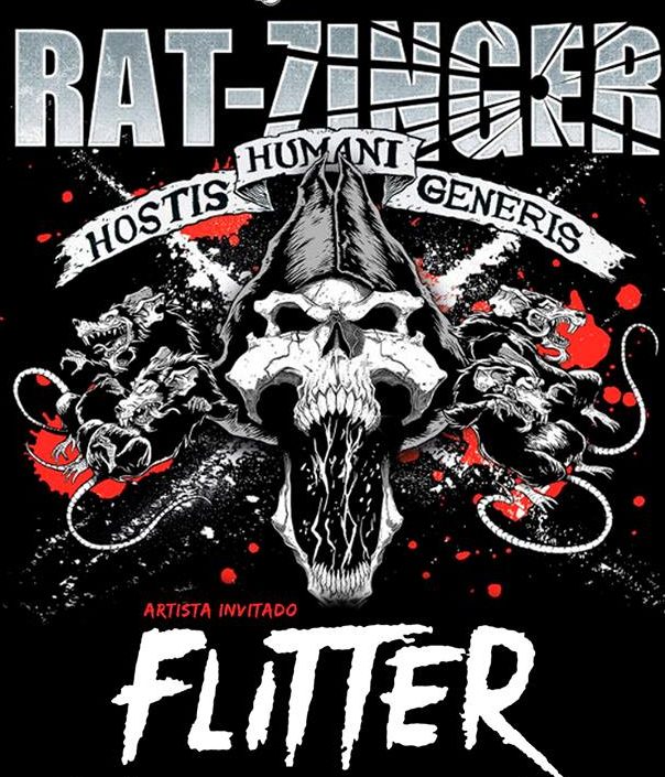 RAT-ZINGER estarán tocando el 8 de febrero junto a FLITTER en Irún