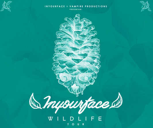 Inyourface presenta las primeras fecha de su gira “Wildlife”