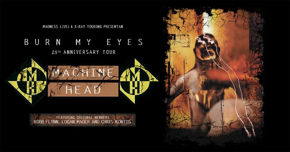 Machine Head estarán actuando en Málaga el 27 de abril