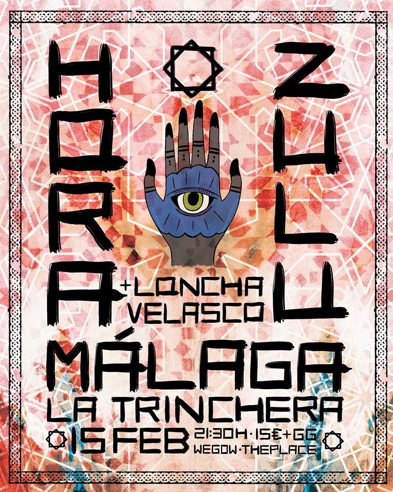 HORA ZULU estarán actuando en Málaga junto a LONCHA VELASCO el 15 de febrero