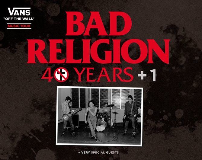 Bad Religion: Nuevas fechas de su gira por España