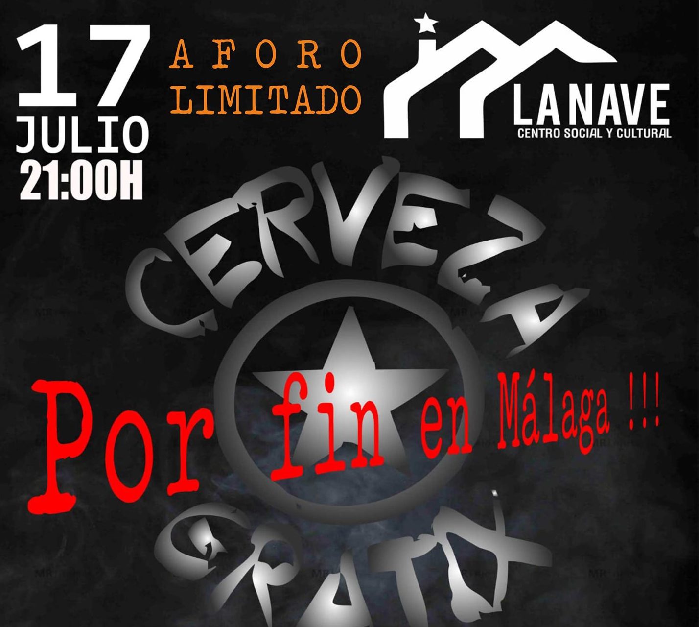 Cerveza Gratix: El 17 de julio en Málaga
