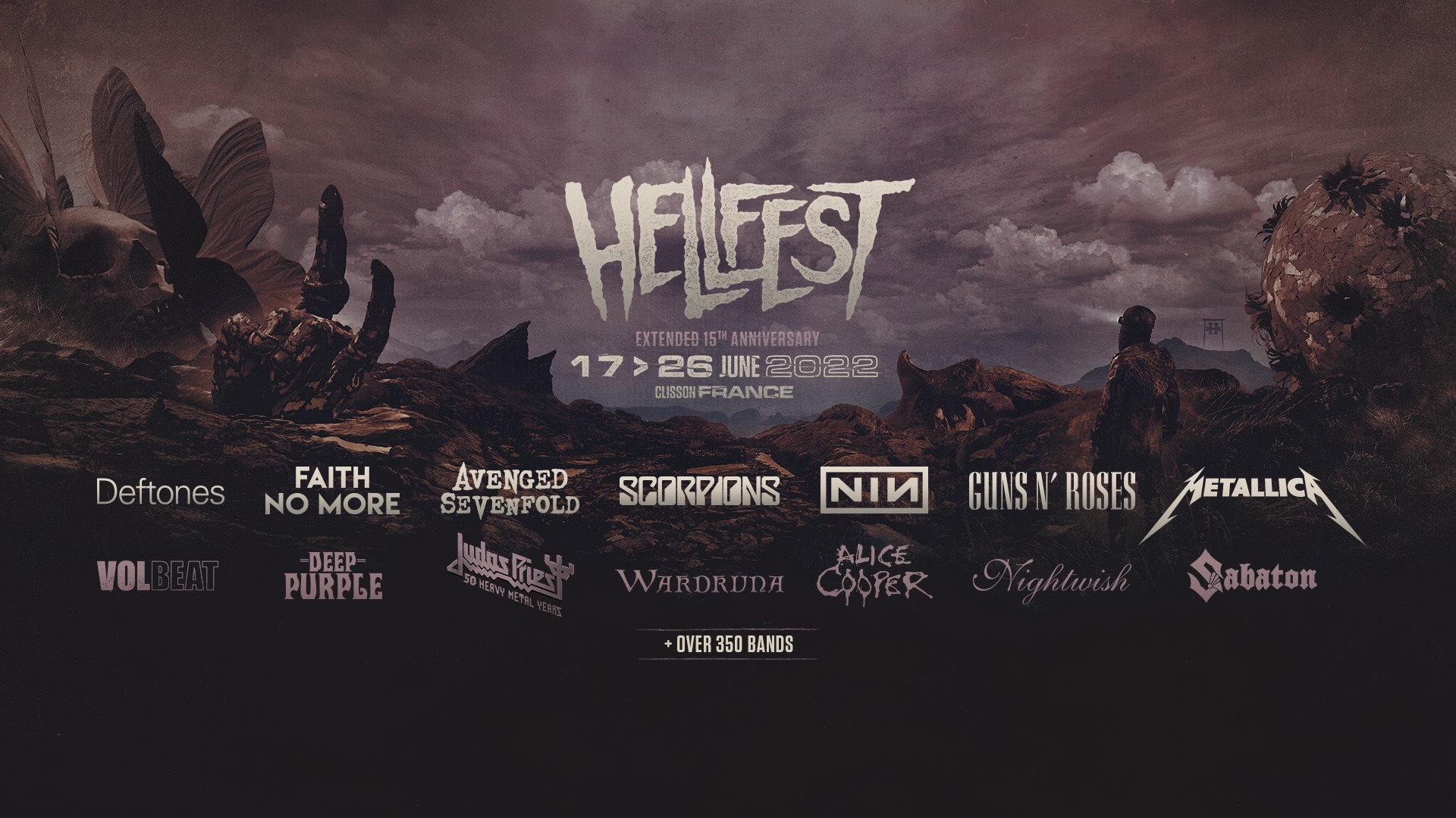 Hellfest Open Air Festival anuncia el cartel del 2022