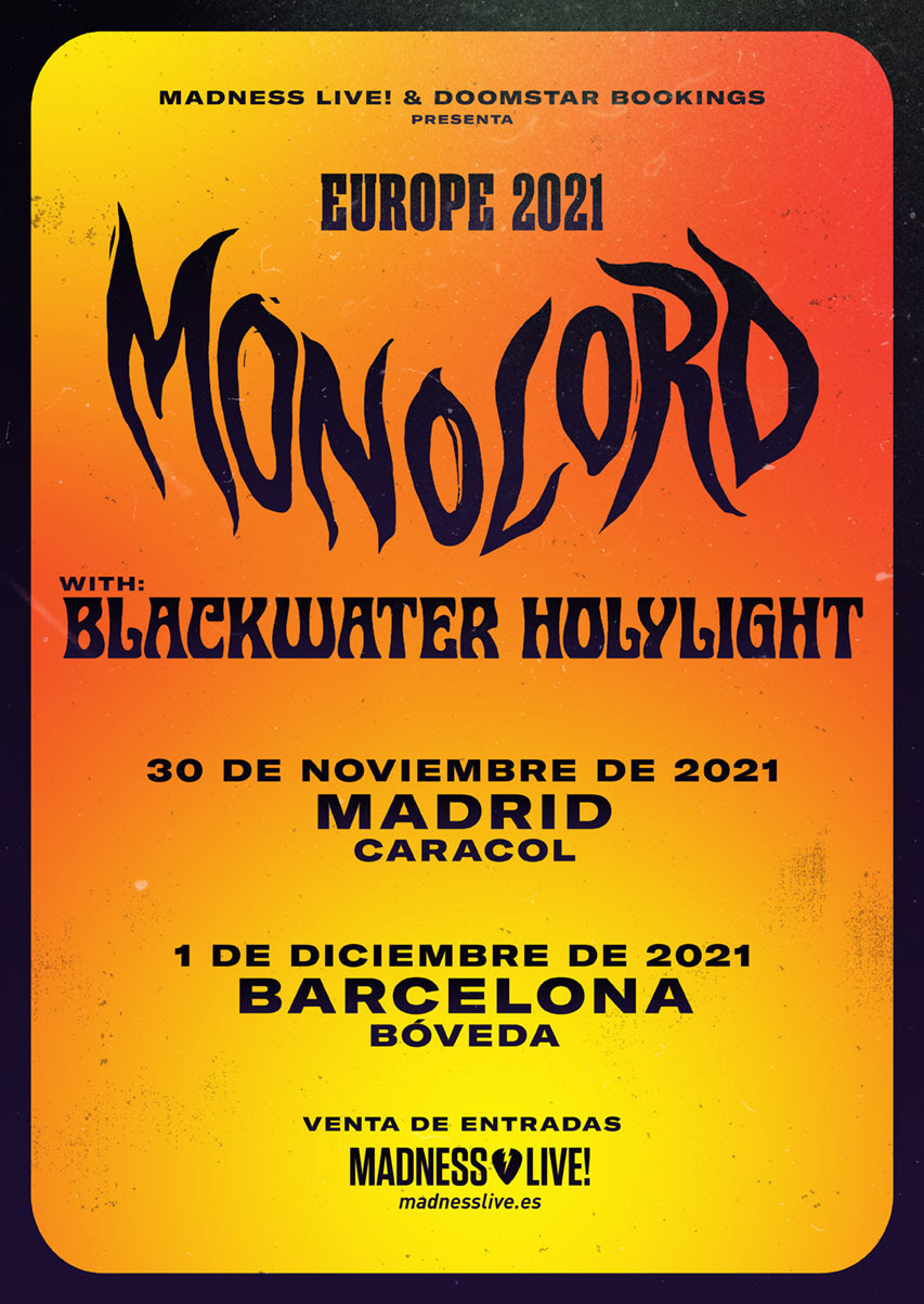 Monolord + Blackwater Holylight: Gira española en 2021