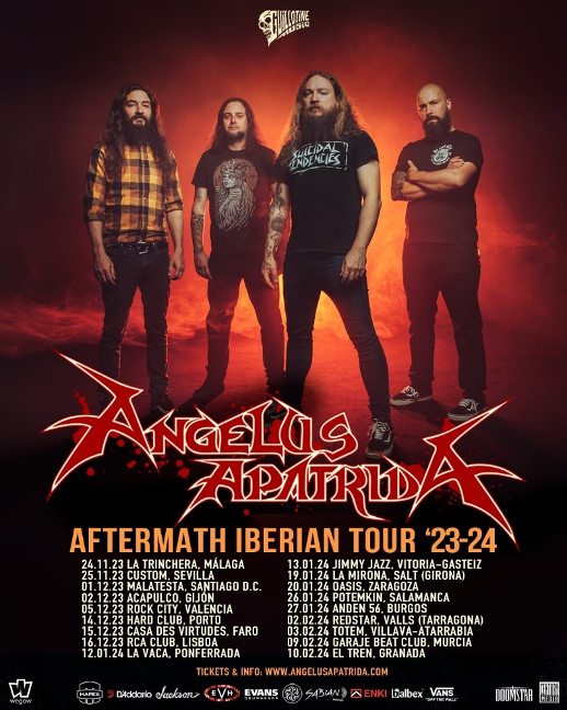 Angelus Apatrida – “Aftermath Tour 23/24”